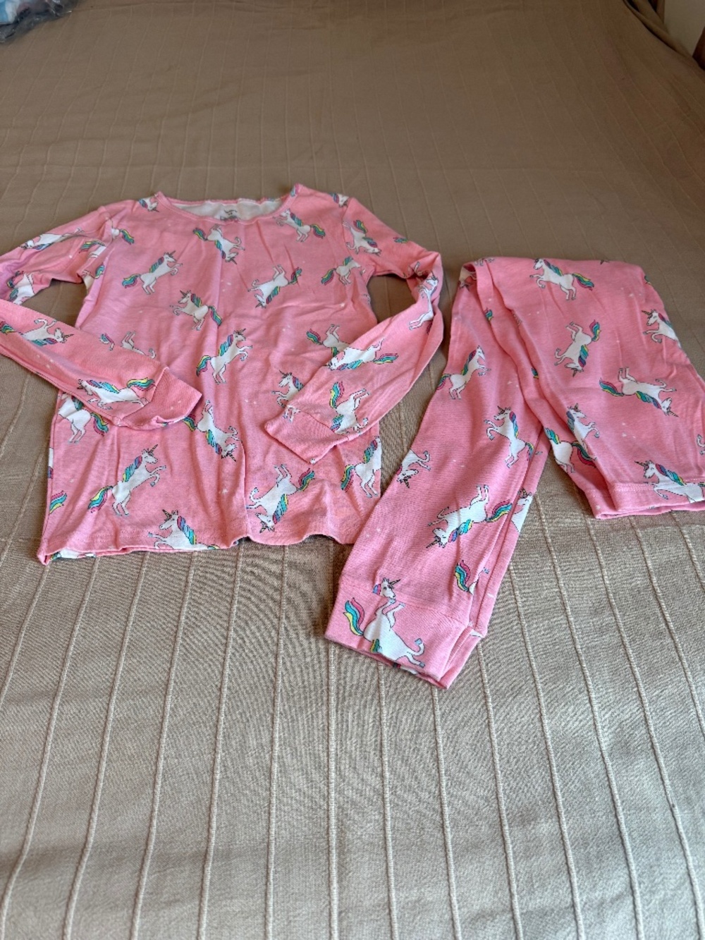 CARTER’S GIRLS 2 PIECE PJ SET, SIZE 14, NEW